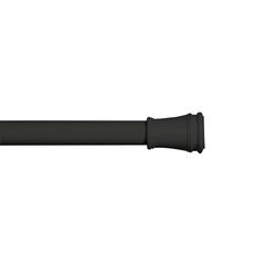 Kenney Black Traditional/Transitional Tension Rod 28 in. L X 48 in. L