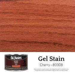 Old Masters Semi-Transparent Cherry Oil-Based Alkyd Gel Stain 1 pt