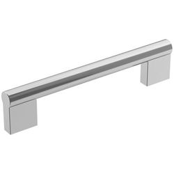 Amerock Contemporary Bar Cabinet Pull 5-1/16 in. Polished Chrome Silver 1 pk