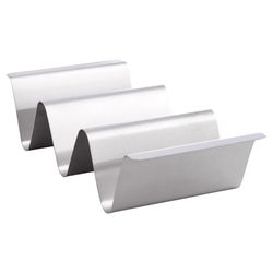 Hic Kitchen Sliver Stainless Steel Taco Holder Stand