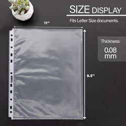 Bazic Products Clear Sheet Protector 1 pk