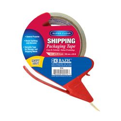 Bazic Products 1.88 in. W X 27.3 yd L Packaging Tape with Dispenser