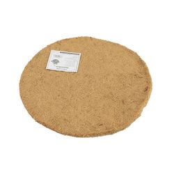 Austram 17 in. H X 17 in. W X 2 in. D Coco Fiber Plant Liner Natural