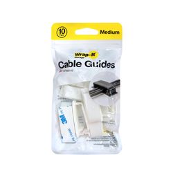 Wrap-It 2 in. L White Plastic Cable Clip