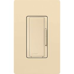 Lutron Maestro Ivory 600 W Tap Dimmer Switch 1 pk