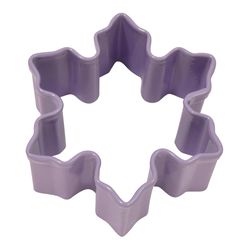 R&M International Corp 2 in. W X 2 in. L Mini Snowflake Cookie Cutter Purple 1 pc