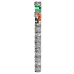 YardGard 48 in. H X 50 ft. L Galvanized Steel Fencing 2 in.