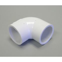 Campbell Schedule 40 4 in. Slip X 4 in. D Slip PVC Elbow 1 pk