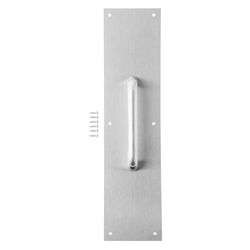 Brinks Commercial 16 in. L Stainless Steel Pull Plate