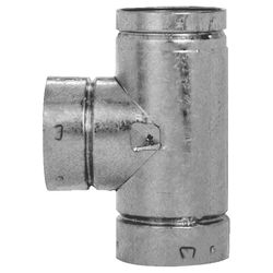 Selkirk 6 in. D X 10.5 in. L Aluminum/Galvanized Steel Round Gas Vent Pipe