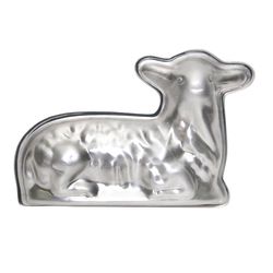 Nordic Ware 11 in. W X 8 in. L Lamb Cake Pan