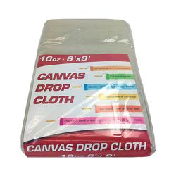 Monarch Brands 6 ft. W X 9 ft. L 10 oz Canvas Drop Cloth 1 pk