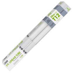 Feit 20 watt 1.5 in. Dia. x 24 in. L Fluorescent Bulb  Cool White  Linear 2 pk