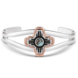 Montana Silversmiths Women's Sun Seeker TQ Cuff Bracelet