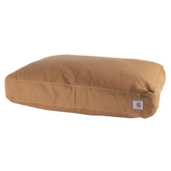 Carhartt Brown Canvas Pet Bed 9 in. H X 41 in. W X 33 in. L