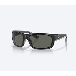 Costa Jose Pro Sunglasses Men's Matte Black Frame Gray 580G Lens Polarized