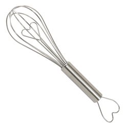 R&M International Corp International Stainless Steel Whisk With Heart