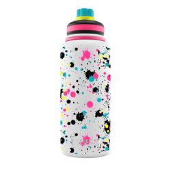 Yukon Outfitters 32 fl. oz. Neon Splatter BPA Free Double Wall Water Bottle