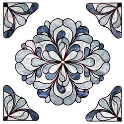 Artscape .007 in. H X 12 in. L Capri Slate Vinyl Window Film