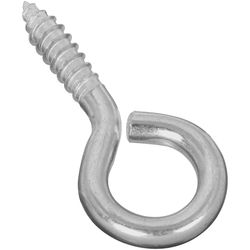 National Hardware 0.26 in. D X 2-5/8 in. L Zinc-Plated Steel Screw Eye 115 lb. cap. 1 pk