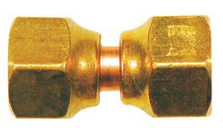 JMF Company 1/2 in. Flare X 3/8 in. D Brass Swivel Flare Connector