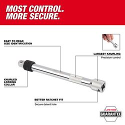 Milwaukee 3/8 in. drive Locking Socket Extension Set 3 pc