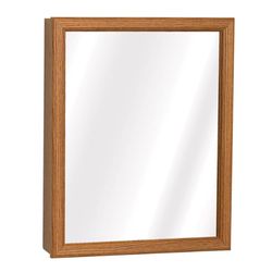 Zenna Home 19.25 in. H X 15.5 in. W X 4.5 in. D Rectangle Medicine Cabinet/Mirror