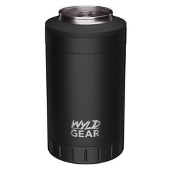 Wyld Gear Multi Can 12 oz Black BPA Free Double Wall Vacuum Insulated Multi-Can
