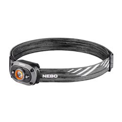 NEBO 450 lm Gray LED Rechargeable Head Lamp
