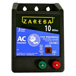 Zareba 115 V Electric-Powered Fence Energizer 10 mi. Black