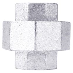 STZ Industries 1/8 in. FIP each X 1/8 in. D FIP Galvanized Malleable Iron Union