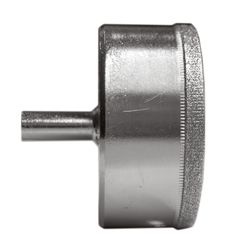 Century Drill & Tool 3 in. Diamond Grit 1/2 in. L One Piece Hole Saw Arbor Included