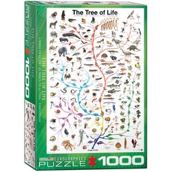 Eurographics The Tree of Life Jigsaw Puzzles Multicolored 1000 pc