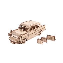 UGears Harry Potter Flying Ford Anglia Mechanical Model Kit Brass 248 pc