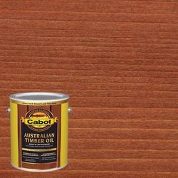 Cabot Australian Timber Oil Transparent Jarrah Brown Oil-Based Penetrating Oil Australian Timber Oil