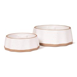 Pet Shop by Fringe Studio White Ceramic 3.25 cups Pet Bowl For Dogs