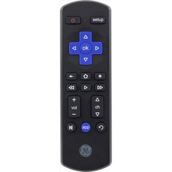 GE TCL Roku Programmable Remote Control