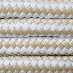 T-H Marine Gold/White Nylon Dock Lines