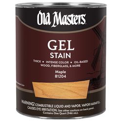 Old Masters Semi-Transparent Maple Oil-Based Alkyd Gel Stain 1 qt