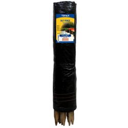 Tenax 3 ft. H X 100 ft. L Polypropylene Silt Fence Black