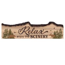 P Graham Dunn 6.5 in. H X 23.5 in. L Multicolored Wood Barky Sign