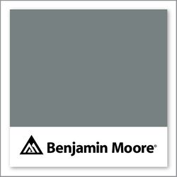 Benjamin Moore Gray Pinstripe 1588