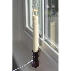 Celestial Lights Antique Bronze No Scent LED HUGGER Plug In Window Candle 6 oz Indoor