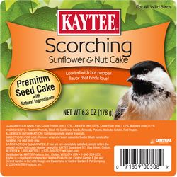 Kaytee Scorching Seed and Nut Cake 6.3 oz