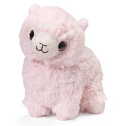 Warmies Junior Llama Stuffed Animals Pink