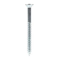HILLMAN No. 8 Ga. X 2 in. L Phillips Zinc-Plated Coarse Wood Screws 100 pk