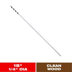 Diablo 1/4 in. X 18 in. L Installer Bit 3-Flat Shank 1 pk