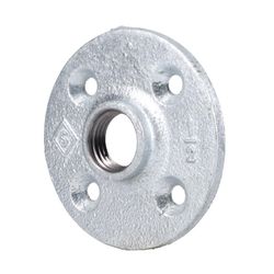 STZ Industries 1/2 in. FIP each Galvanized Malleable Iron Floor Flange