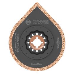 Bosch Starlock 2-1/2 in. S X 4 in. L Carbide Grout Removal Blade 1 pk
