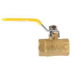 BK Products Proline Series 1/2 in. Brass FIP Ball Valve Full Port Lever